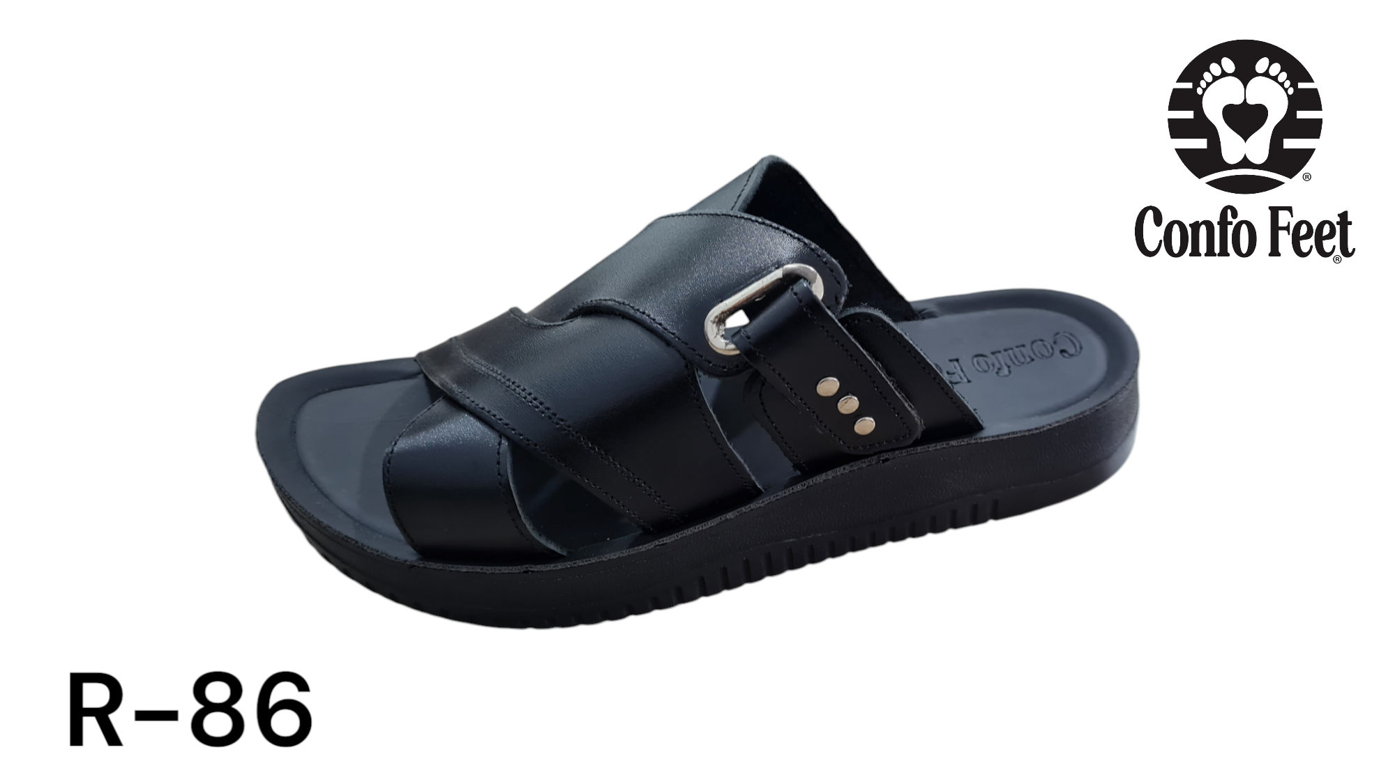 MULE CONFOFEET HOMME R-86-NOIR