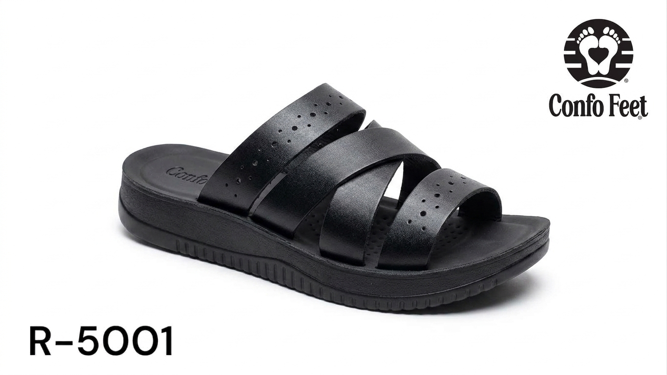 MULE CONFOFEET HOMME R-5001-NOIR
