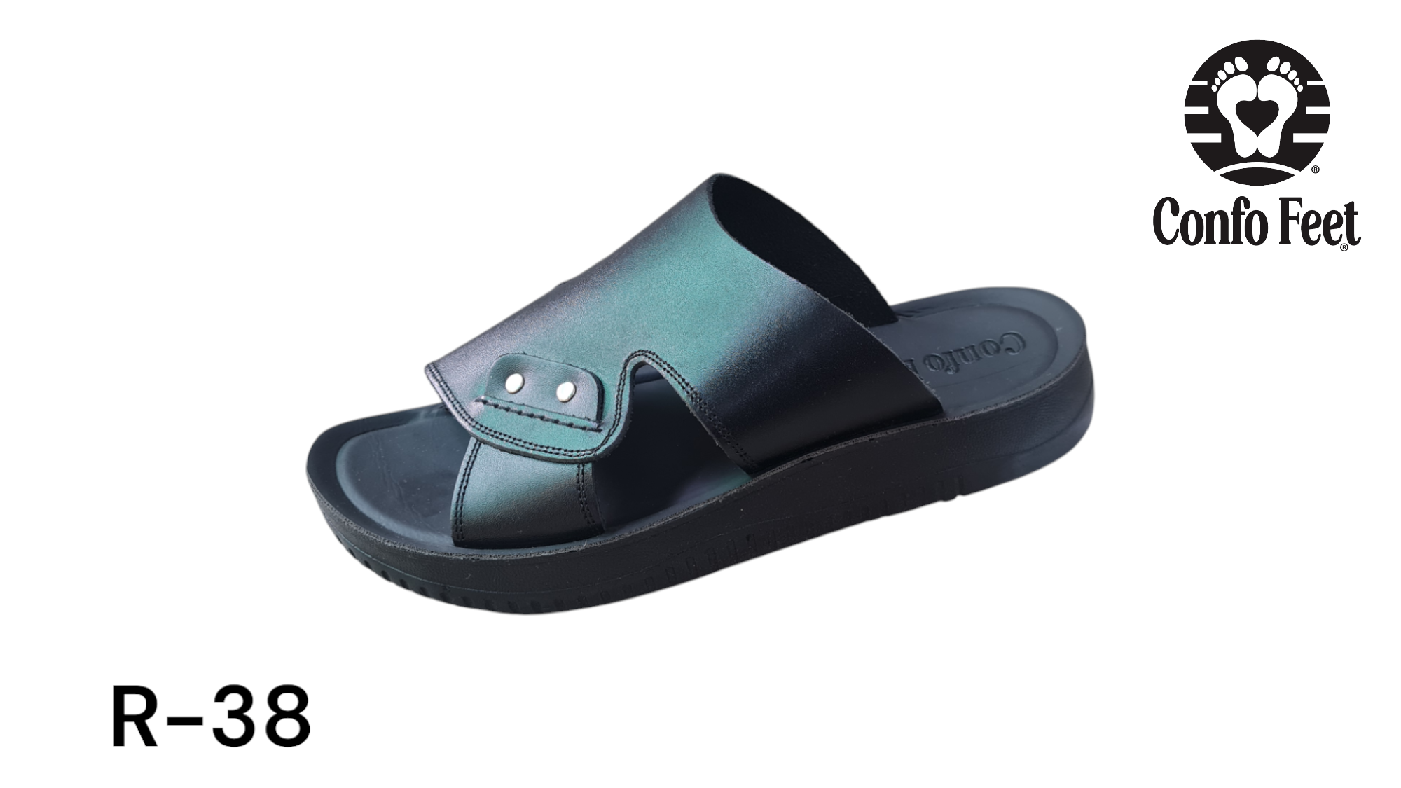 MULE CONFOFEET HOMME R-38-NOIR