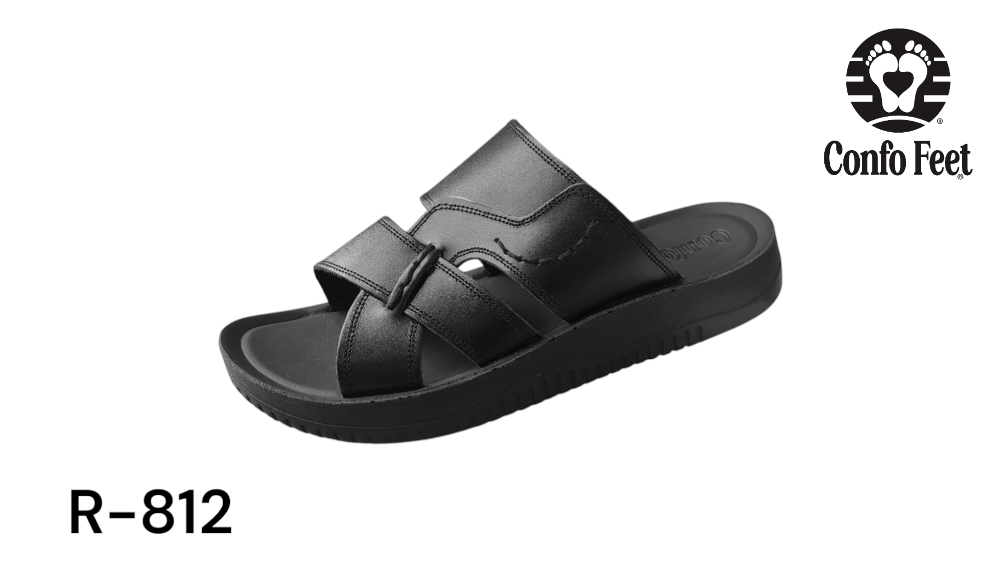 MULE CONFOFEET HOMME R-812-NOIR