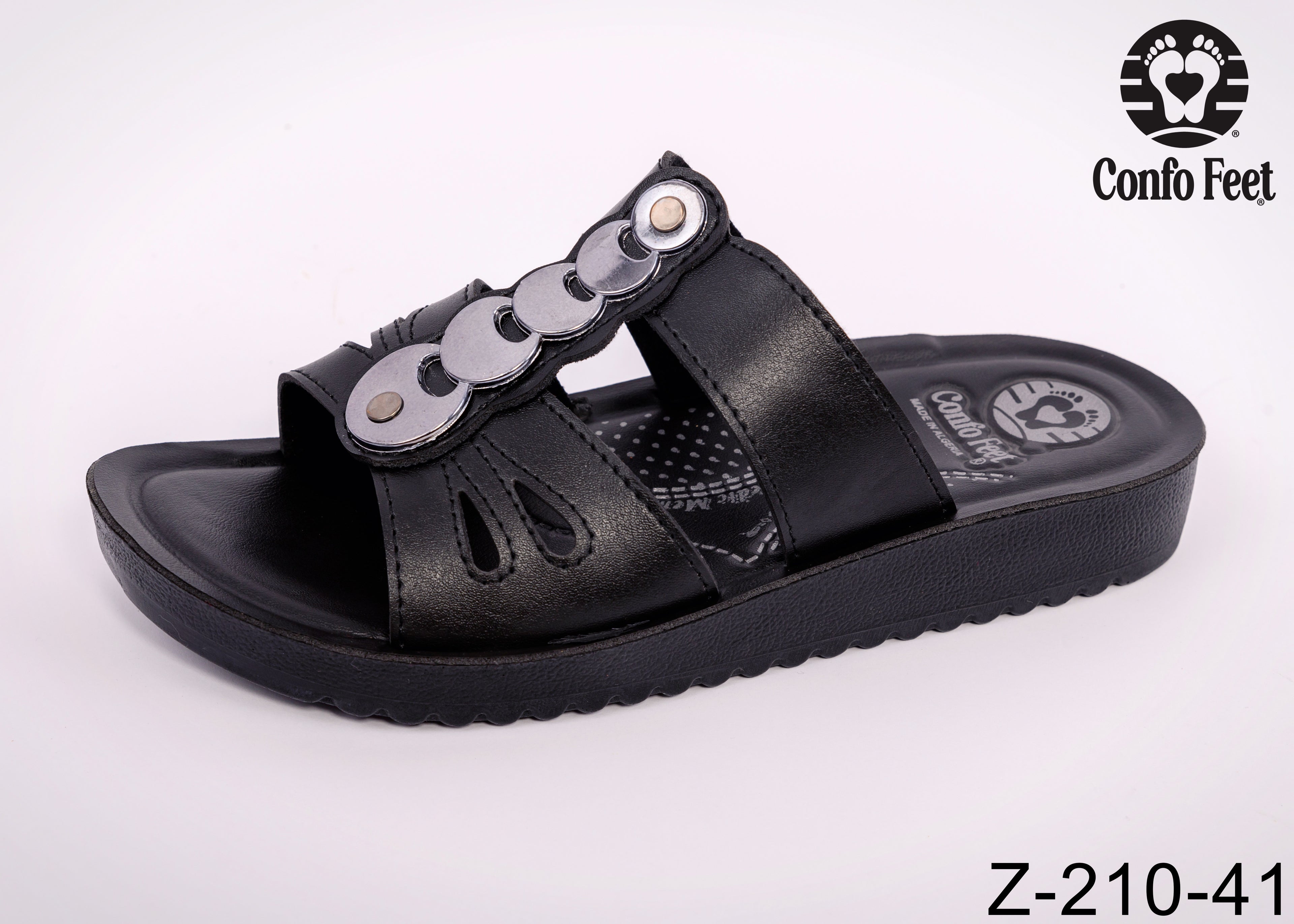 MULE CONFOFEET FEMME Z-210-41-NOIR