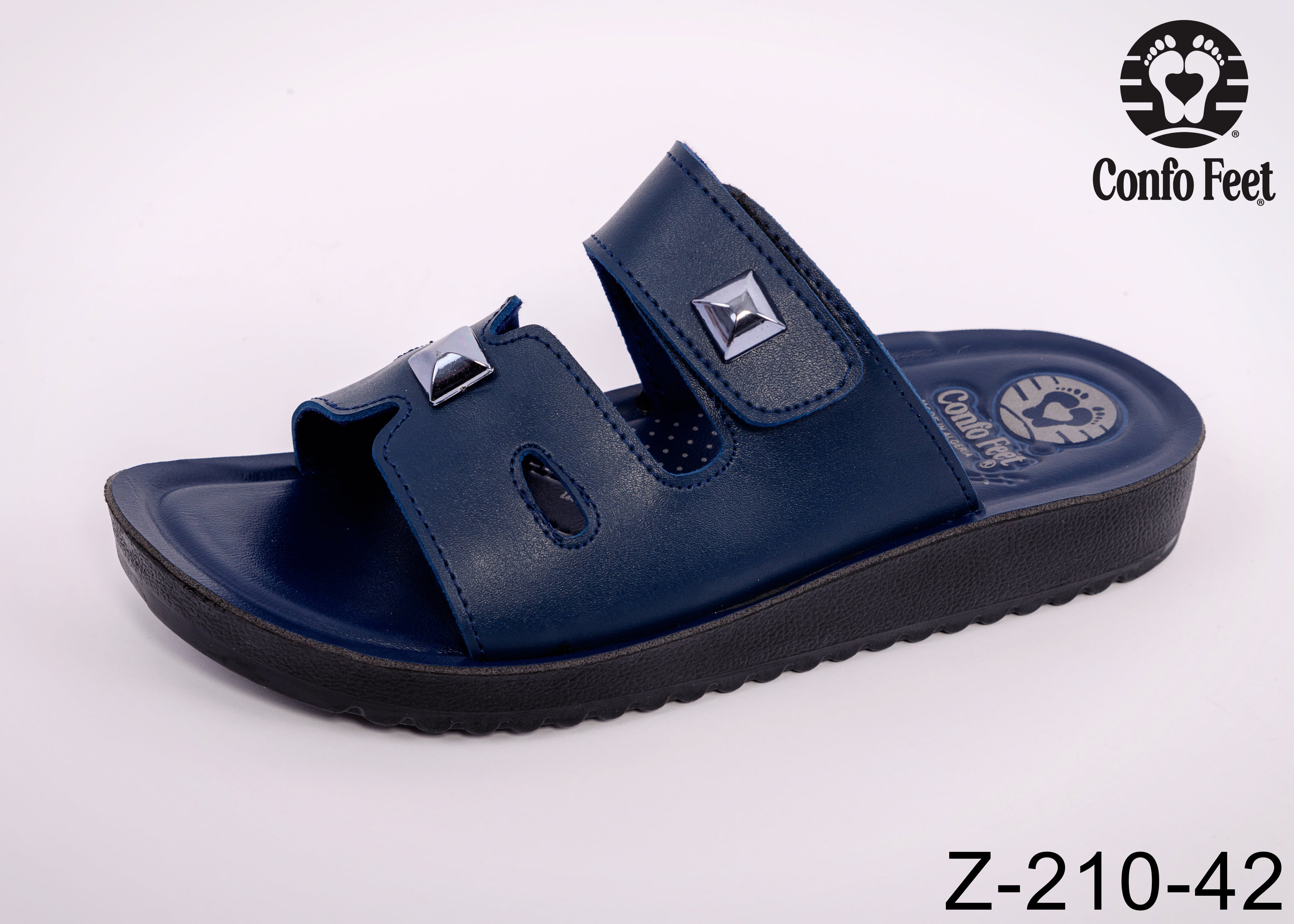 MULE CONFOFEET FEMME Z-210-42-BLEU