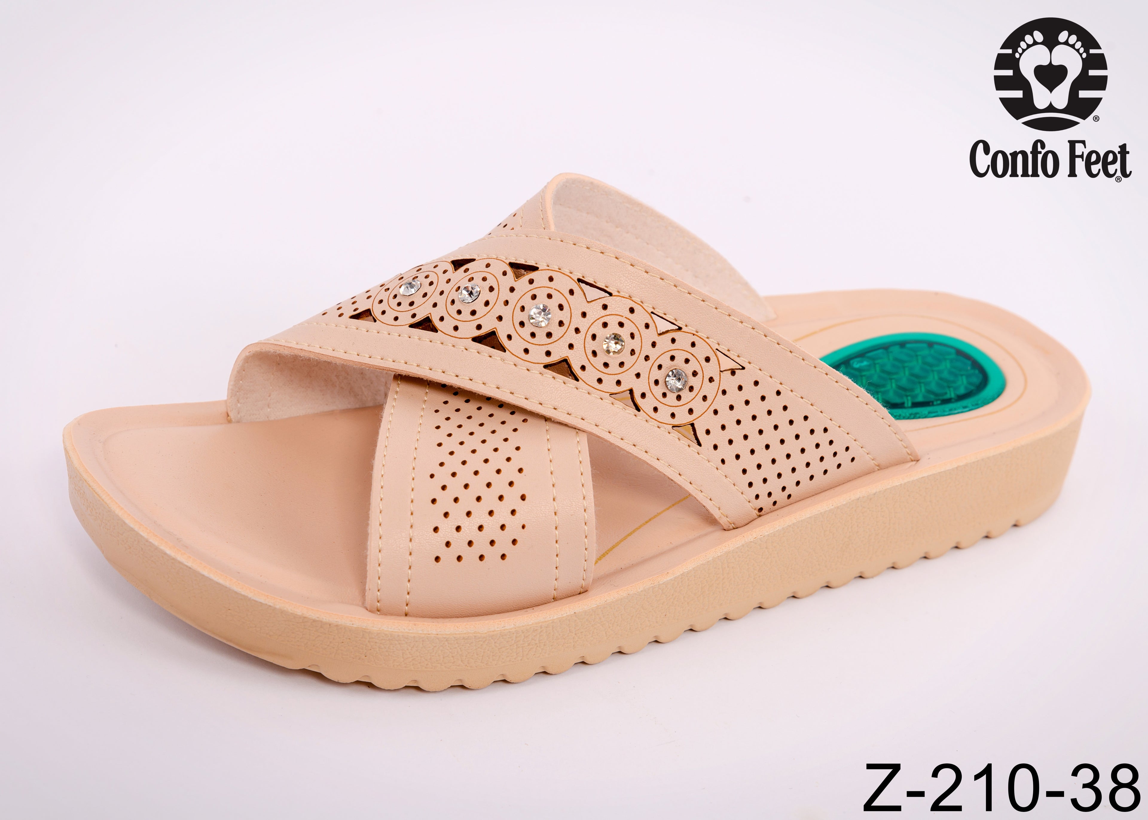 MULE CONFOFEET FEMME Z-210-38-BEIGE