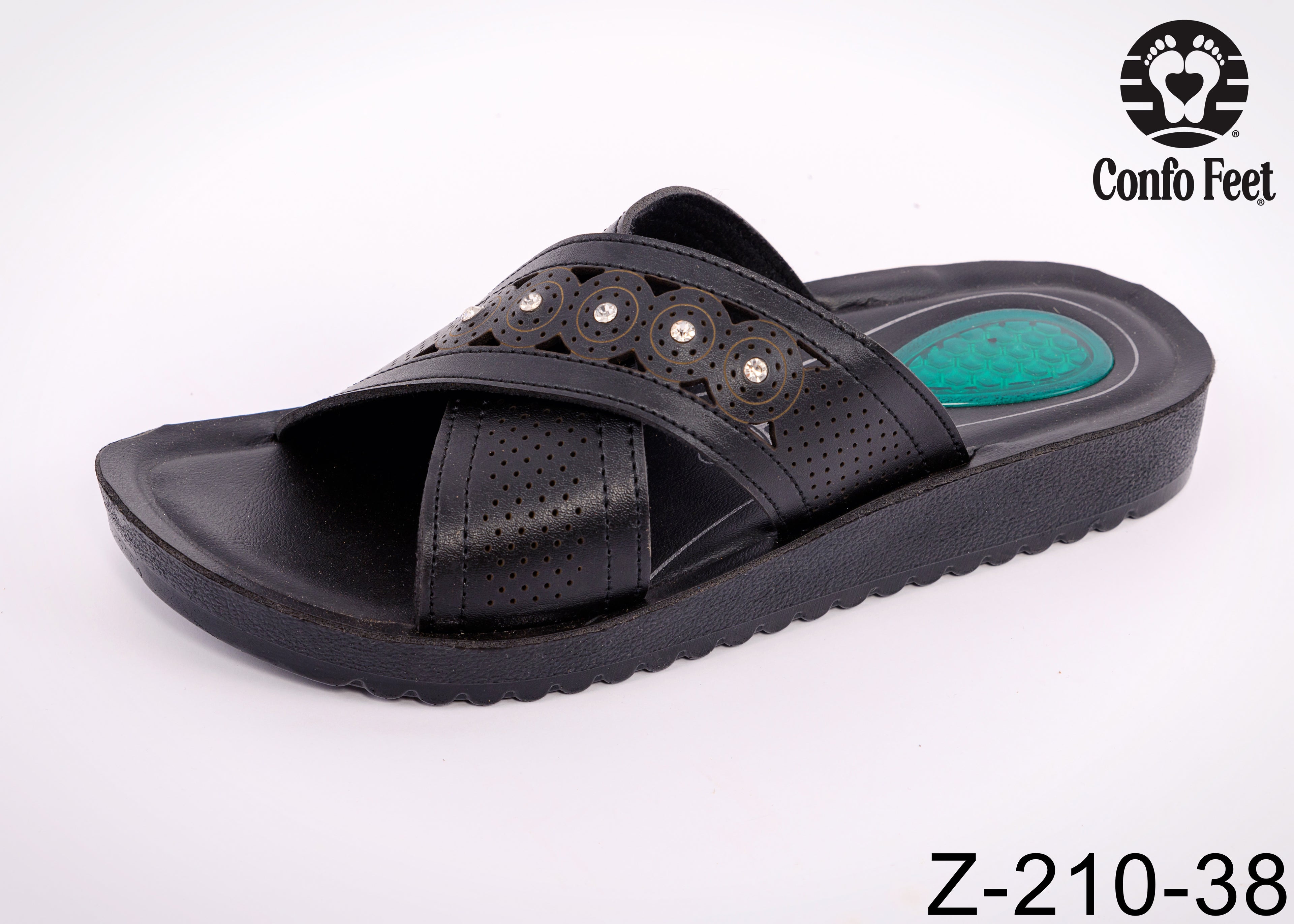MULE CONFOFEET FEMME Z-210-38-NOIR